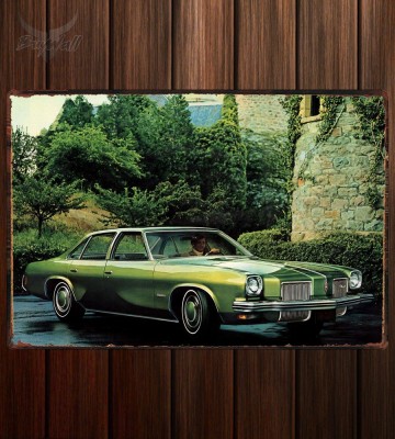Металлическая табличка Oldsmobile Cutlass Salon Colonnade Hardtop Sedan